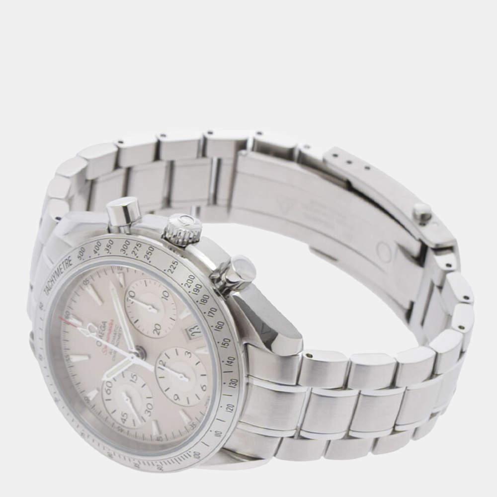Omega Silver Stainless Steel Speedmaster 323.10.40.40.02.001 Automatic Men's Wristwatch 40 mm商品第3张图片规格展示