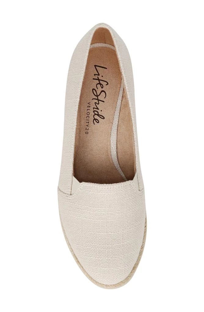 商品LifeStride|Kamille Espadrille Wedge Slip-On,价格¥140,第5张图片详细描述