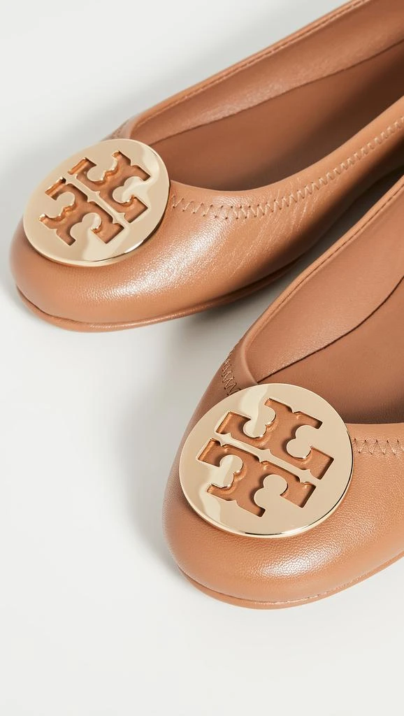 商品Tory Burch|Tory Burch Minnie Travel 芭蕾平底鞋,价格¥1717,第5张图片详细描述