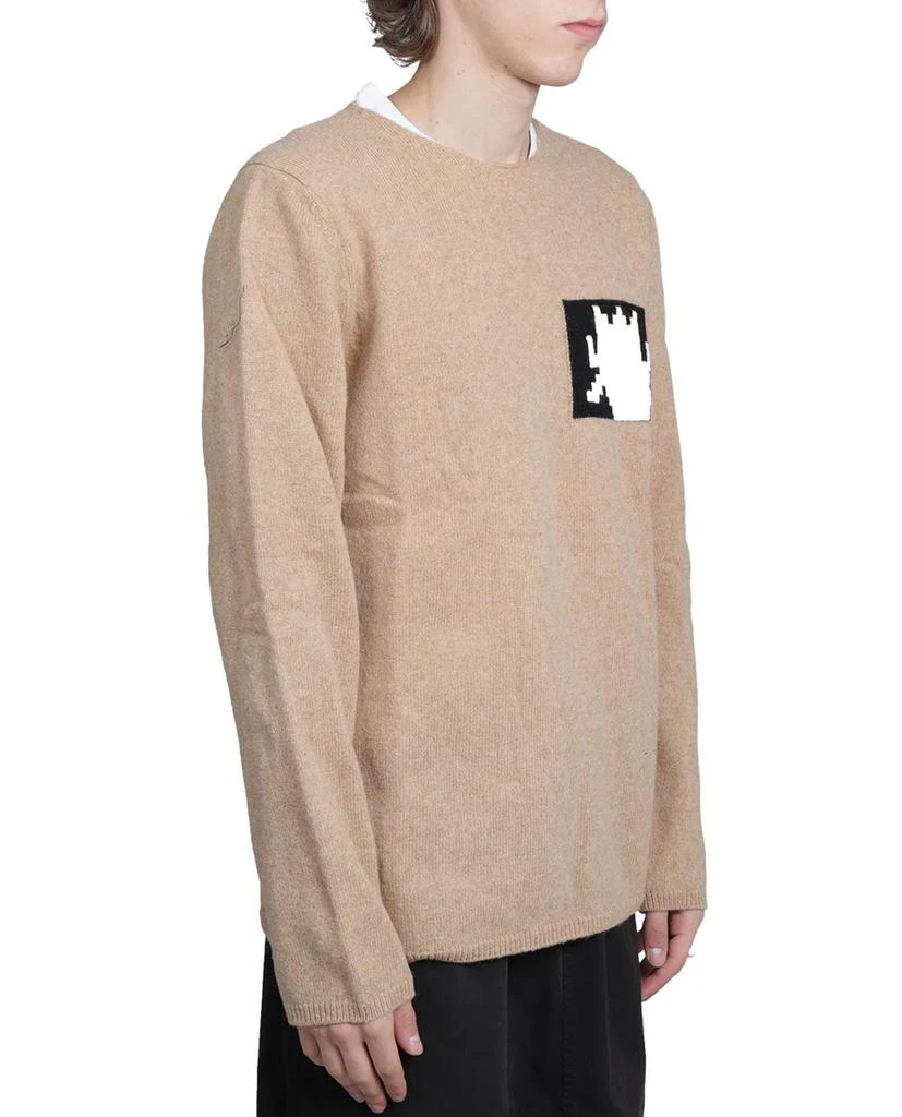 商品Comme des Garcons|Comme des Garçons Shirt Comme Des Garcons Shirt Camel Crewneck Sweater,价格¥2574,第2张图片详细描述