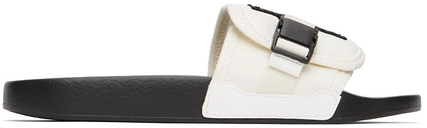 商品Alexander McQueen|Off-White Base Sandals,价格¥567,第1张图片