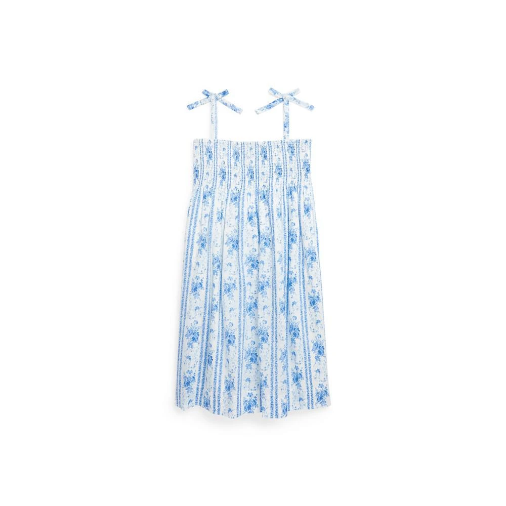 商品Ralph Lauren|Toddler and Little Girls Floral Print Smocked Batiste Dress,价格¥129,第2张图片详细描述