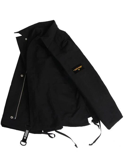 商品graver|Black Label Oversized Fit M-51 Short Jacket_Black,价格¥997,第2张图片详细描述