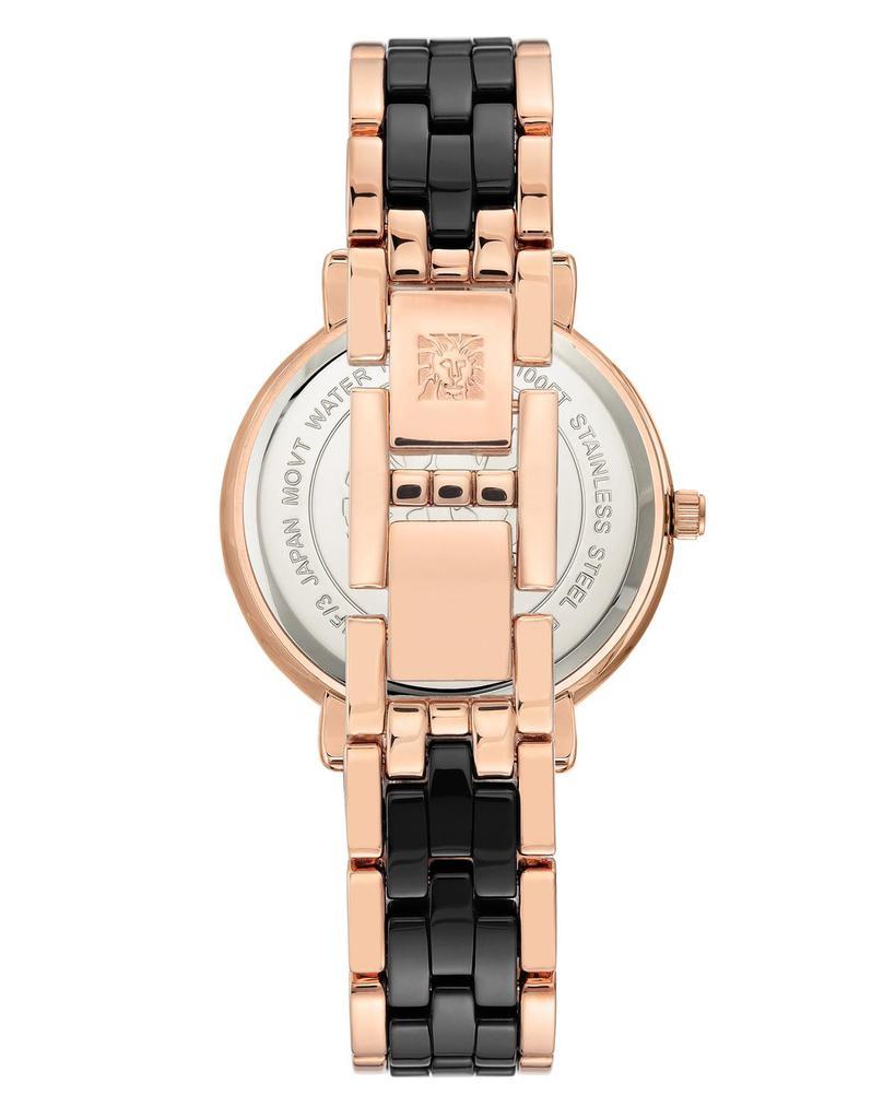 商品Anne Klein|Premium Crystal Accented Ceramic Bracelet Watch,价格¥1127,第5张图片详细描述