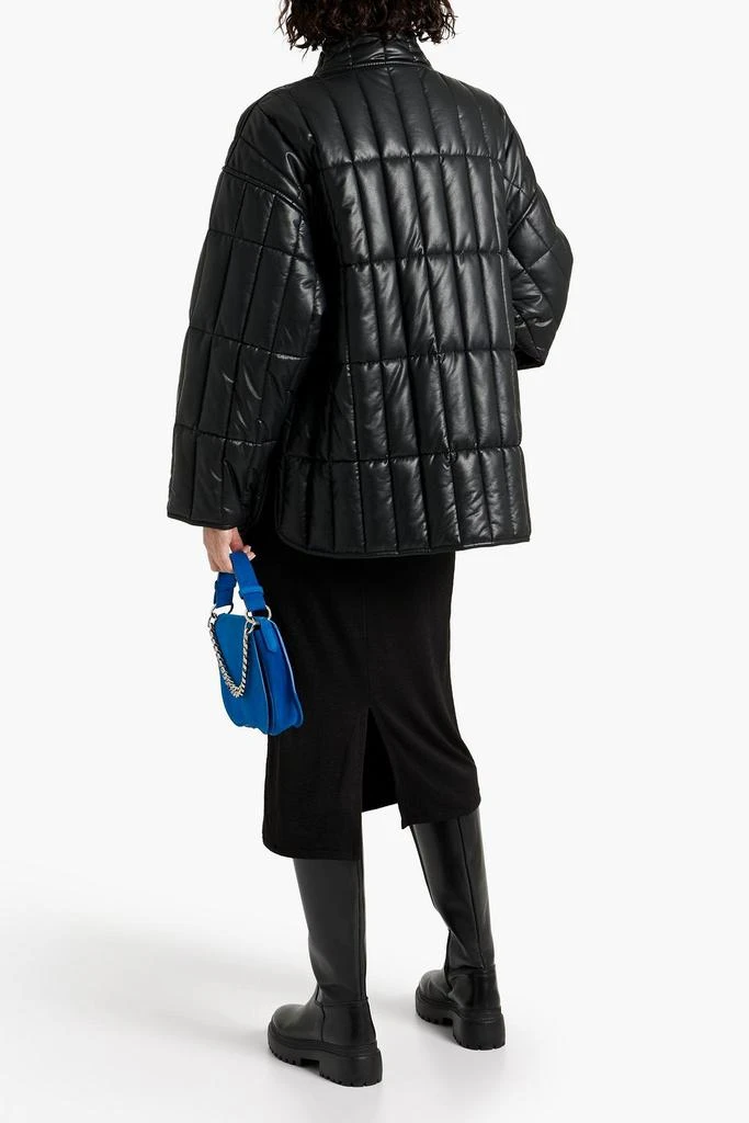 商品STAND STUDIO|Evelina quilted faux leather jacket,价格¥1026,第3张图片详细描述