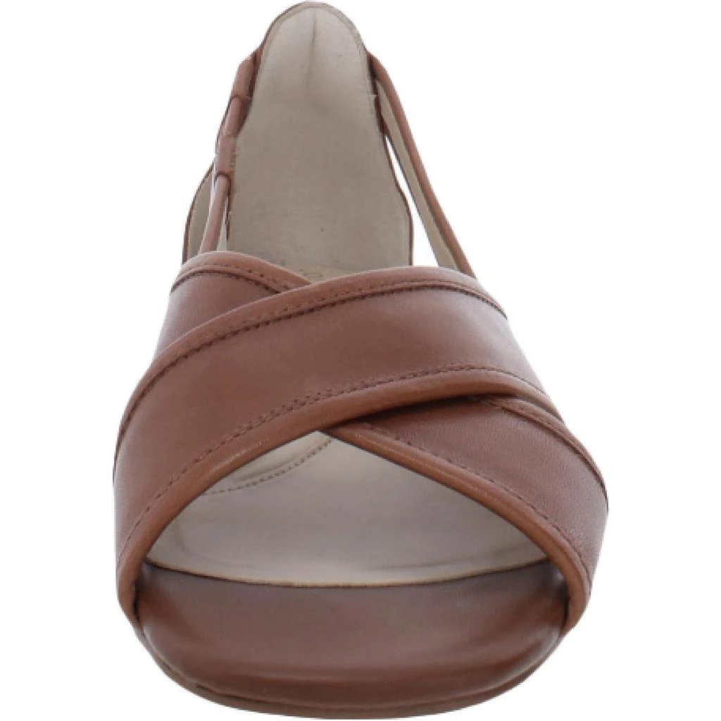 商品Cole Haan|Cole Haan Womens MC Lewis Flat Leather Slip On Slide Sandals,价格¥868,第3张图片详细描述