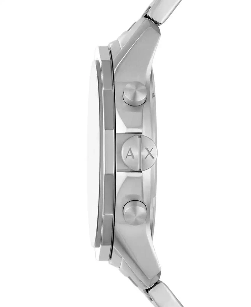 商品Armani Exchange|Men's Chronograph Stainless Steel Bracelet Watch 44mm,价格¥1496,第4张图片详细描述