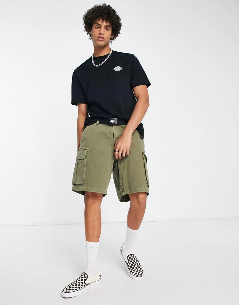商品DICKIES|Dickies Holtville back print t-shirt in black Exclusive at asos,价格¥196,第4张图片详细描述