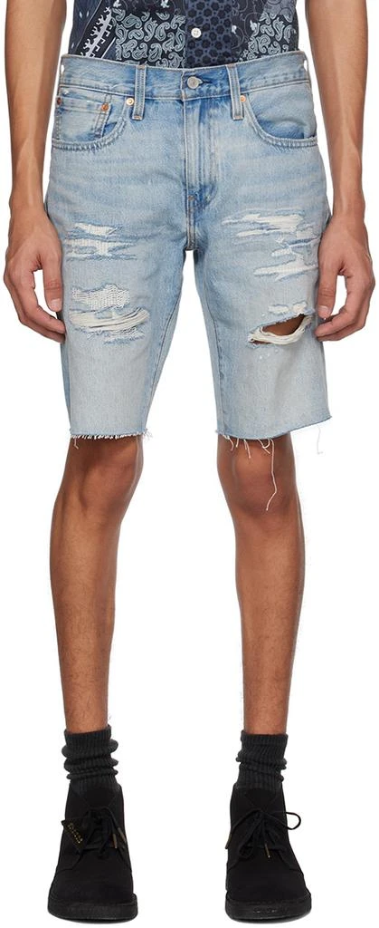 商品Levi's|Blue 412 Denim Shorts,价格¥210,第1张图片