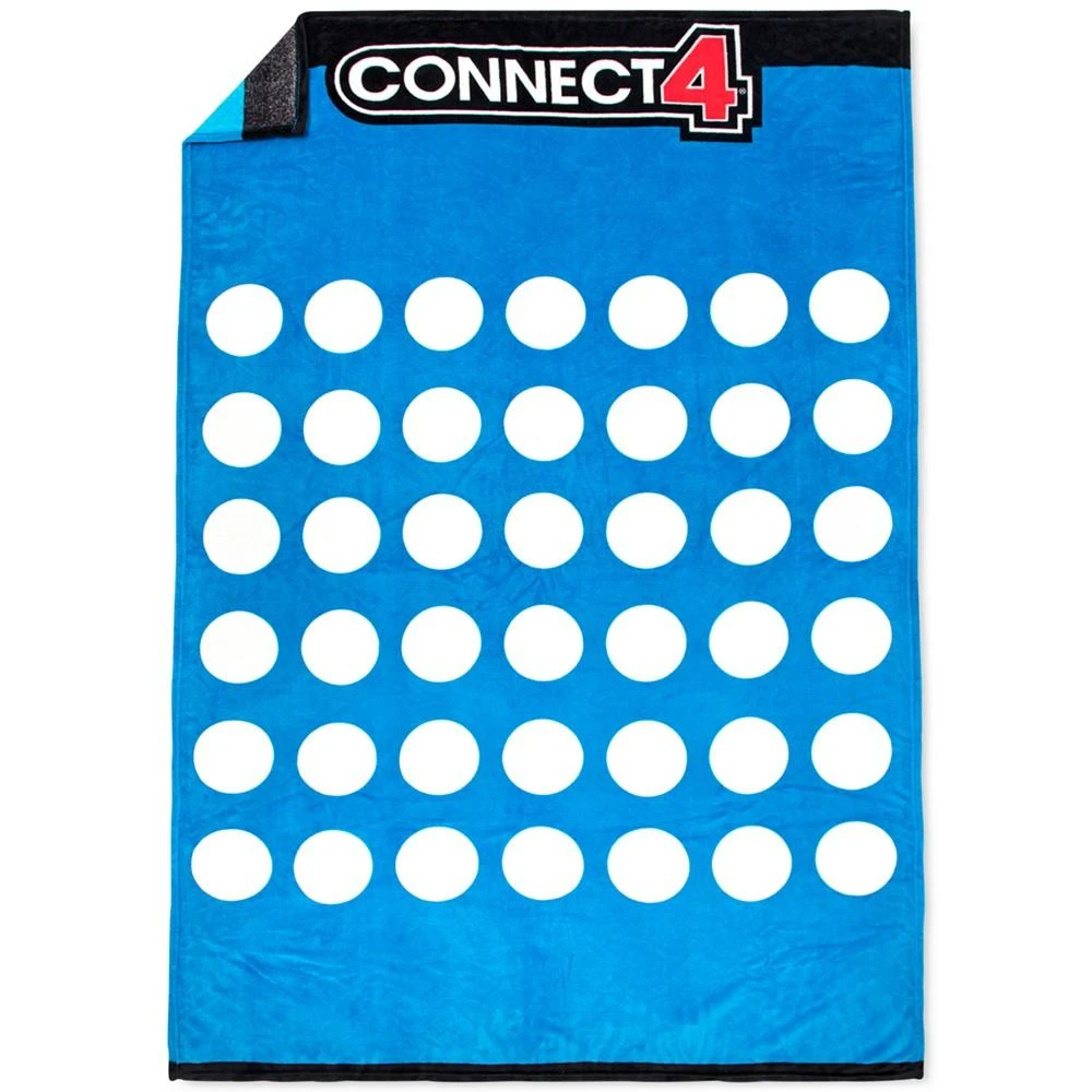 CLOSEOUT! Connect 4 Game Blanket 商品