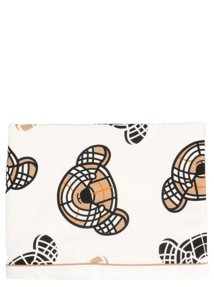 商品Burberry|Burberry Kids Bear Printed Blanket,价格¥1813,第1张图片