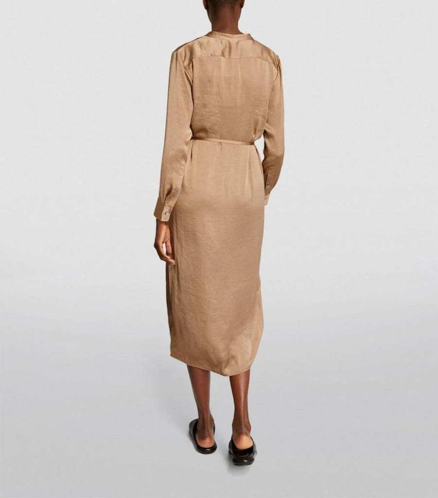 商品Theory|Satin Belted Midi Dress,价格¥2788,第3张图片详细描述