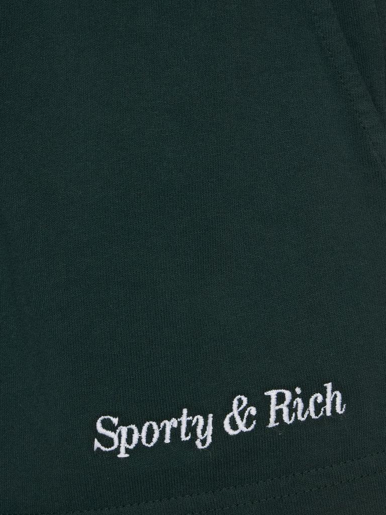 商品Sporty & Rich|Lvr Exclusive S&r Classic Logo Shorts,价格¥701,第5张图片详细描述