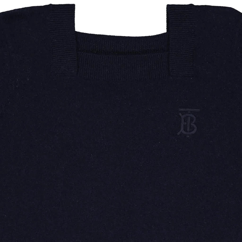 商品Burberry|Burberry Boys Navy Monogram Motif Cashmere Sweater, Size 4Y,价格¥578,第3张图片详细描述