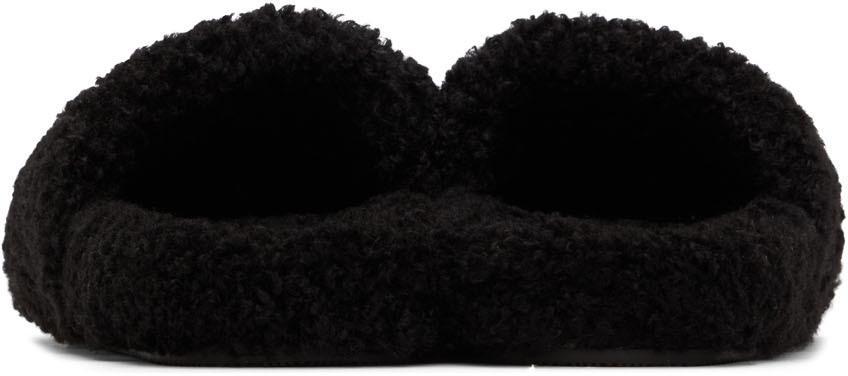商品Balenciaga|黑色 Furry 拖鞋,价格¥6184,第4张图片详细描述