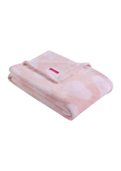 商品Betsey Johnson|Johnson Dotted Heart Ultra Soft Plush Throw Blanket,价格¥286,第1张图片