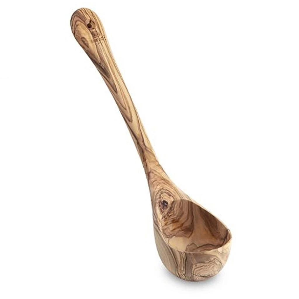 商品Berard|Handcrafted Olive Wood 14-Inch Ladle,价格¥479,第1张图片