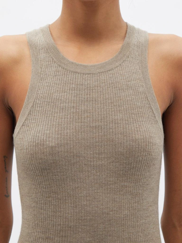 商品Lisa Yang|Addison ribbed-cashmere tank top,价格¥1563,第3张图片详细描述