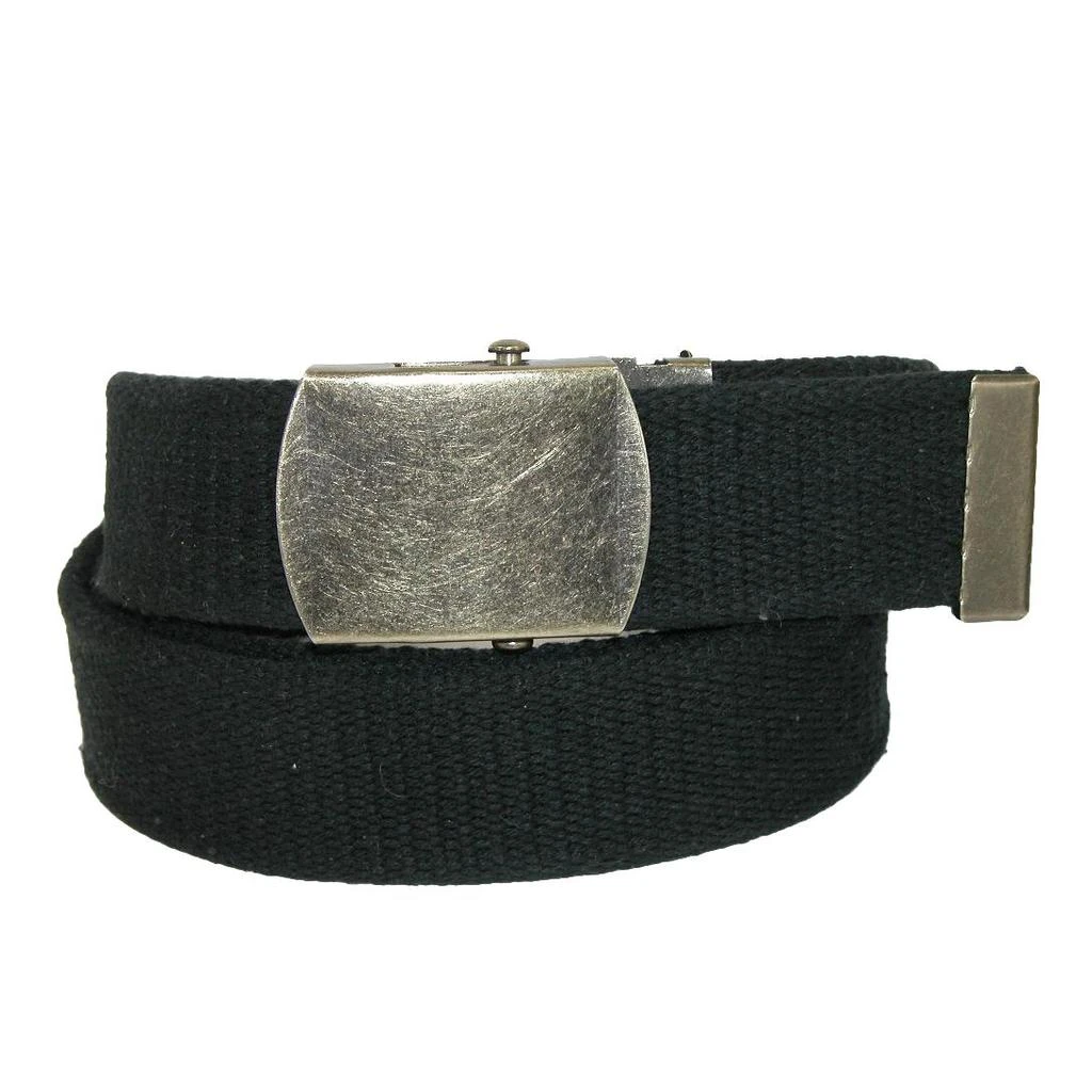 商品CTM|Cotton Web 1.5 Inch Adjustable Military Buckle Belt,价格¥131,第1张图片