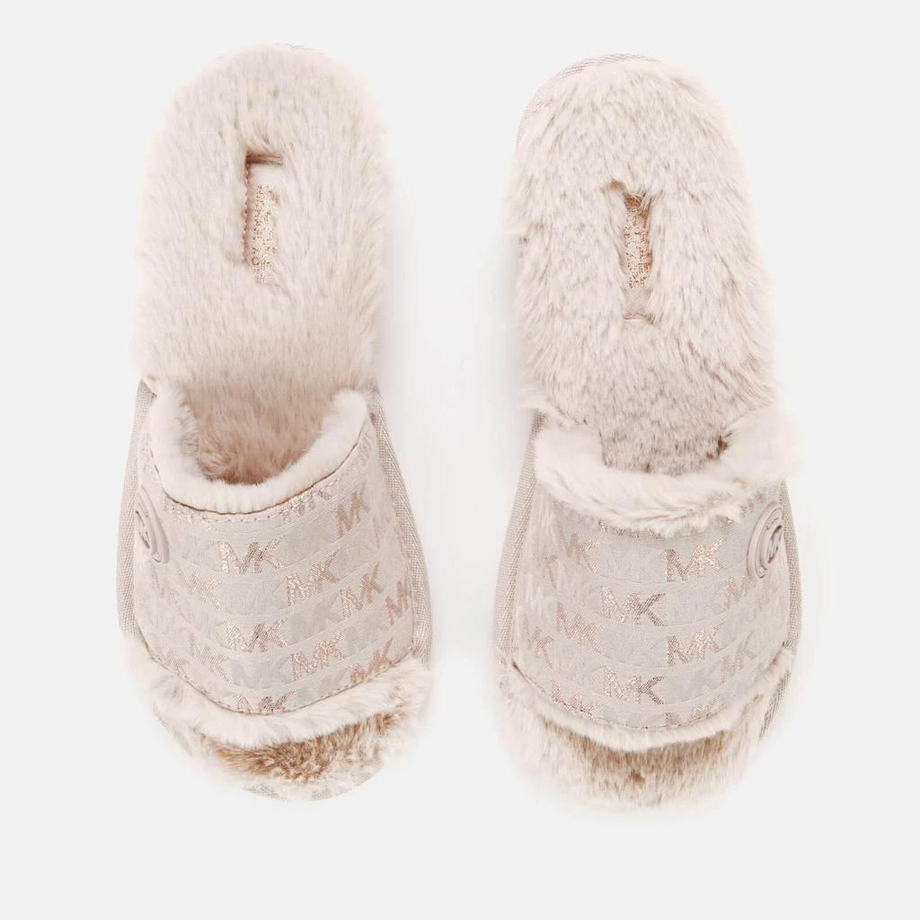 商品Michael Kors|MICHAEL MICHAEL KORS WOMEN'S JANIS SLIDE SLIPPERS - SOFT PINK,价格¥321,第1张图片