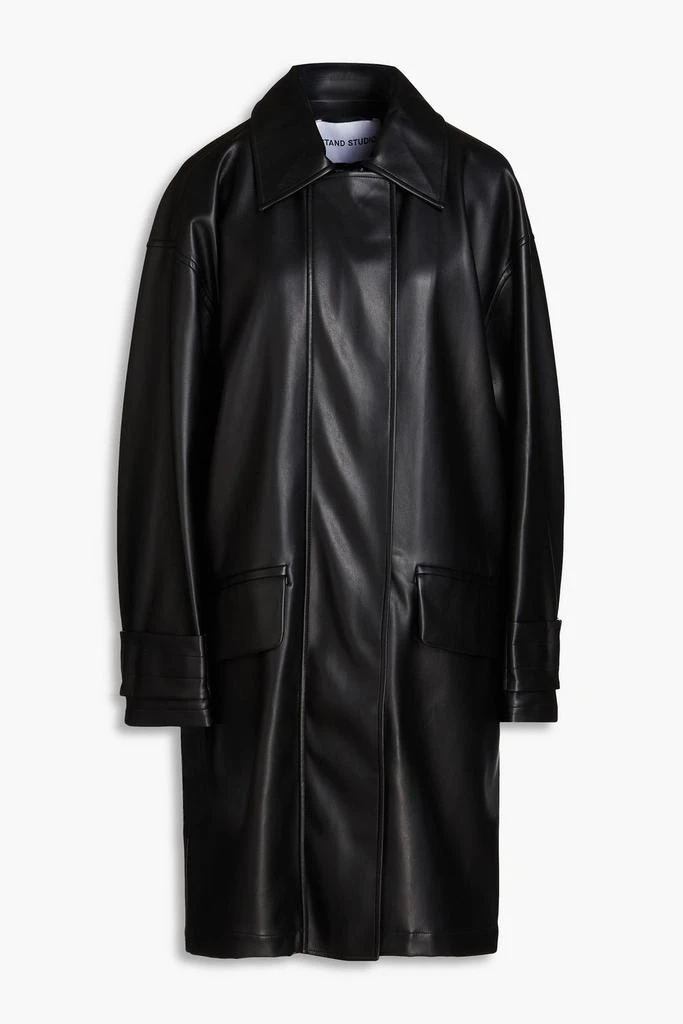商品STAND STUDIO|Conni faux leather coat,价格¥1111,第1张图片