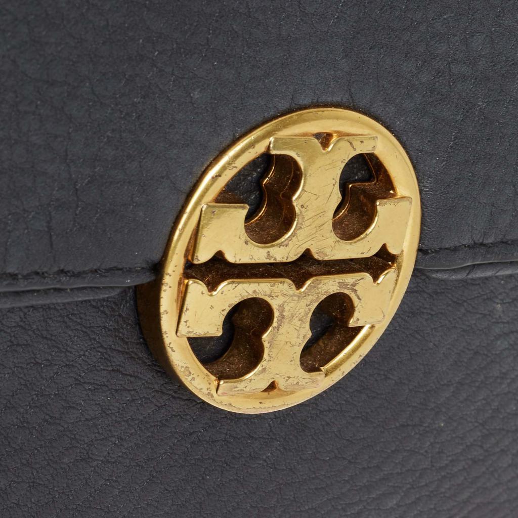 Tory Burch Black Leather Chelsea Chain Shoulder Bag商品第7张图片规格展示