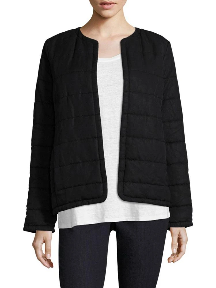 商品Eileen Fisher|Roundneck Quilted Jacket,价格¥1252,第1张图片