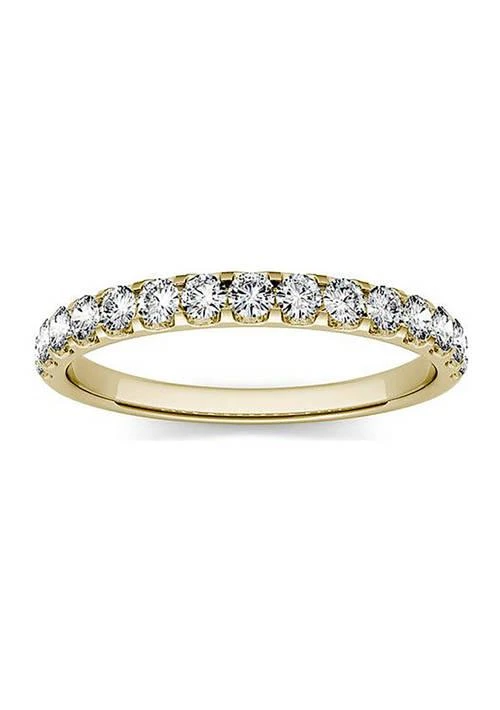商品Charles & Colvard|Colvard Charles Colvard 0.45 Ct. T.w. Lab Created Moissanite Wedding Band,价格¥6192,第1张图片