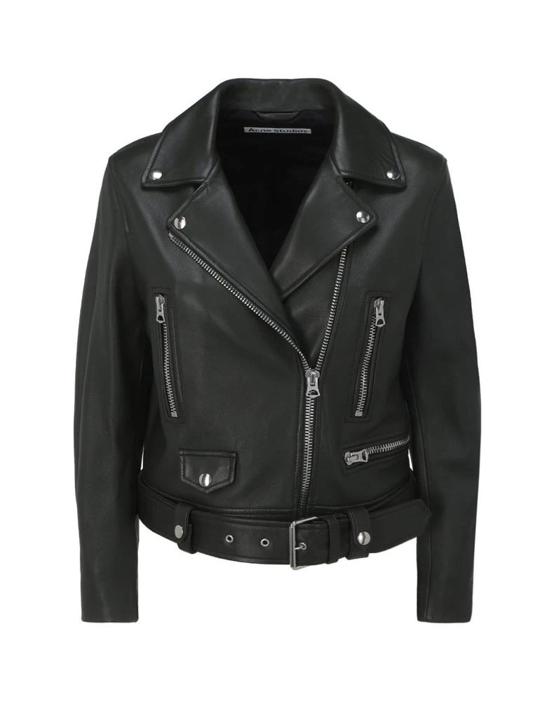 商品Acne Studios|Acne Studios Zipped Biker Jacket,价格¥8820,第1张图片