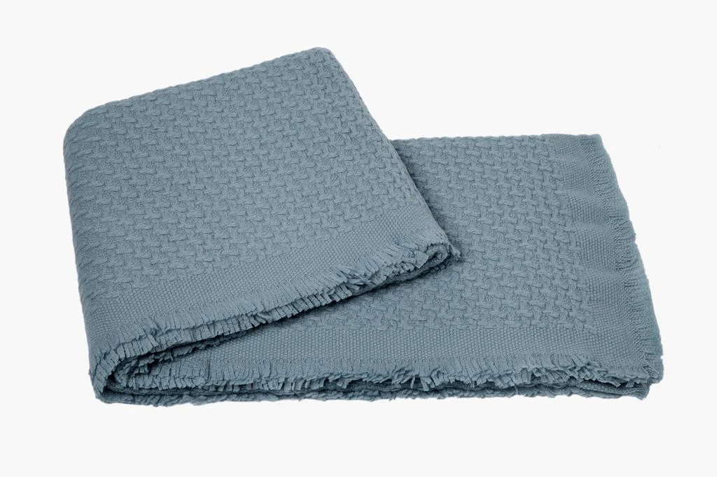商品a & R Cashmere|Modern Basketweave Cashmere Blend Throw,价格¥1579,第4张图片详细描述