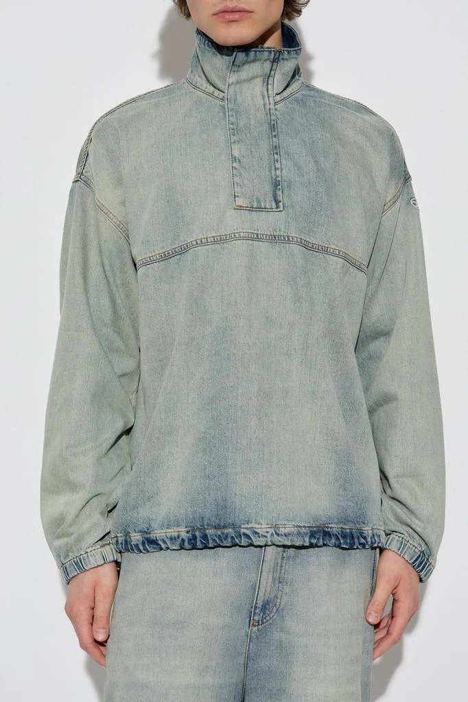 商品Diesel|Denim sweatshirt D-FLOW-S1,价格¥3280,第5张图片详细描述