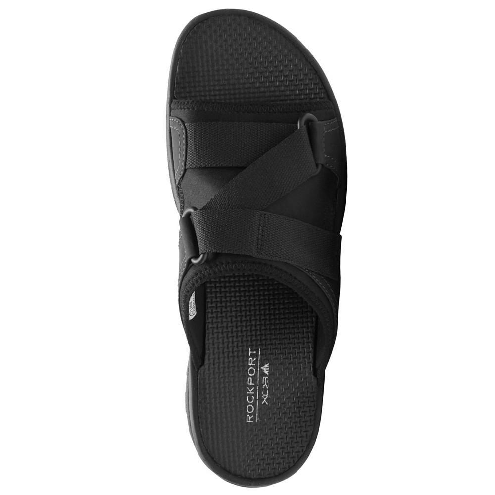 商品Rockport|Men's Trail Technique Stay Put Slide Sandals,价格¥305,第5张图片详细描述