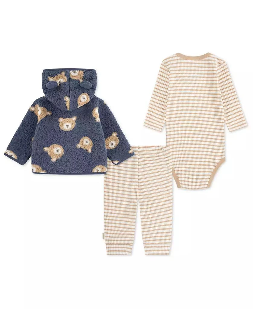 商品Huggies|Baby Boys 3-Piece Long-Sleeve Bodysuit, Pants and Jacket Set,价格¥217,第2张图片详细描述