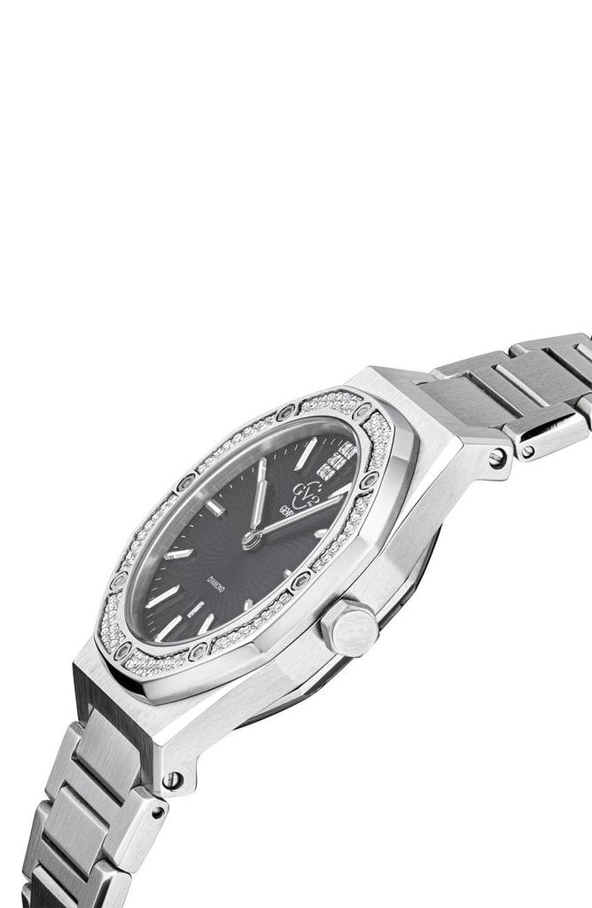 GV2 Palmanova Diamond Dial Bracelet Watch, 33mm商品第3张图片规格展示