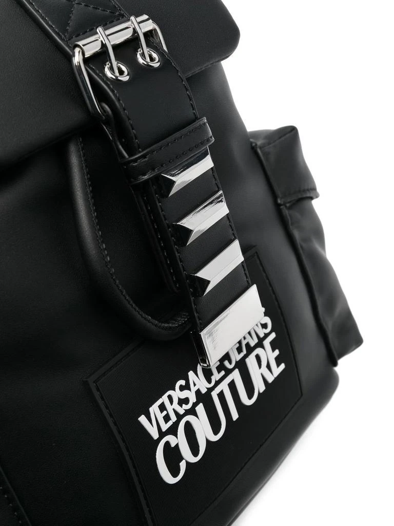 商品Versace|Versace jeans women's black polyester backpack,价格¥2467,第5张图片详细描述