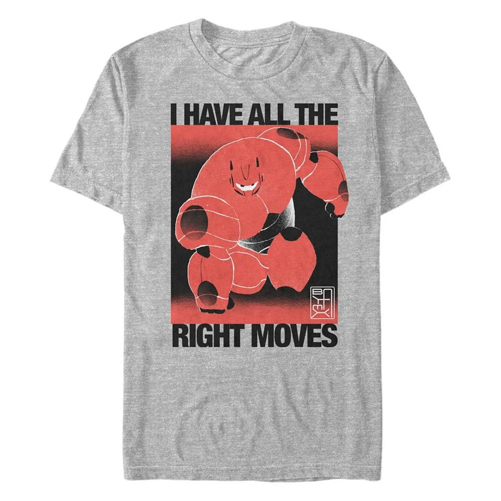 商品Disney|Disney Men's Big Hero 6 Right Moves, Short Sleeve T-Shirt,价格¥185,第1张图片