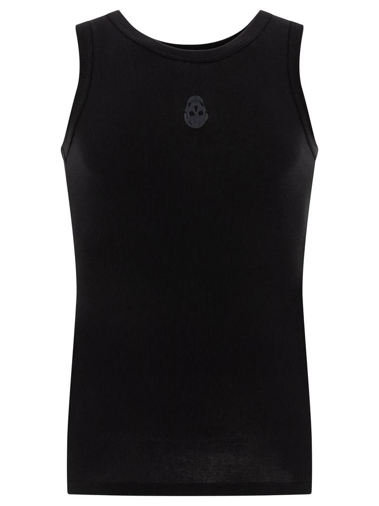 商品Alexander McQueen|T-Shirts Black,价格¥1574,第1张图片