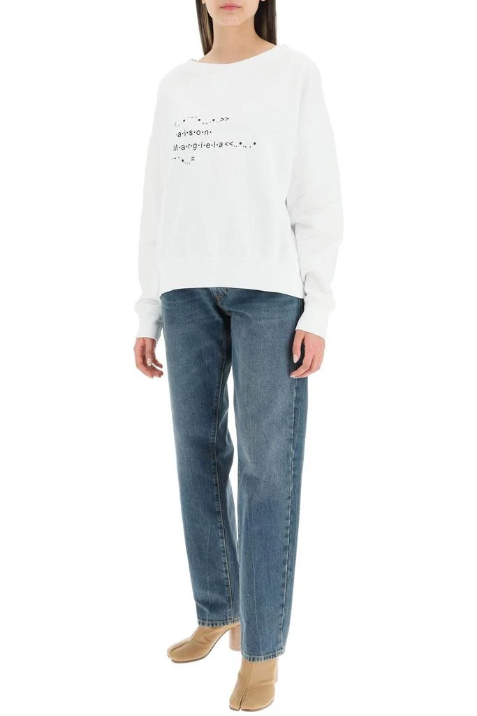 商品MAISON MARGIELA|FONT GENERATOR SWEATSHIRT,价格¥1467,第2张图片详细描述