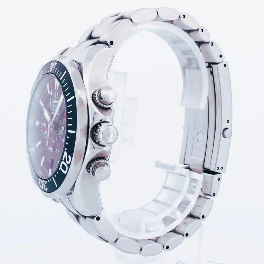 商品[二手商品] Omega|Pre-owned Omega Seamaster Chronograph Automatic Black Dial Men's Watch 2594.5,价格¥33604,第2张图片详细描述