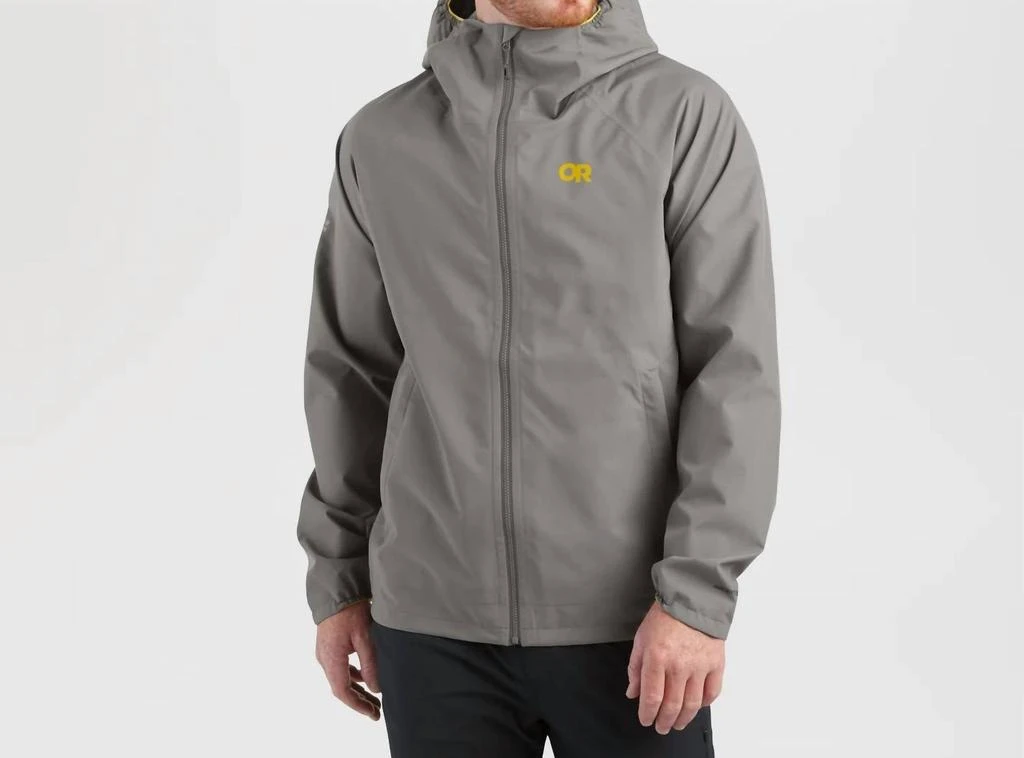 商品Outdoor Research|Mens Motive Ascentshell Jacket In Pewter,价格¥1245,第1张图片