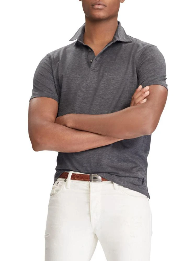 商品Ralph Lauren|Milan Mesh Knit Polo,价格¥350,第1张图片
