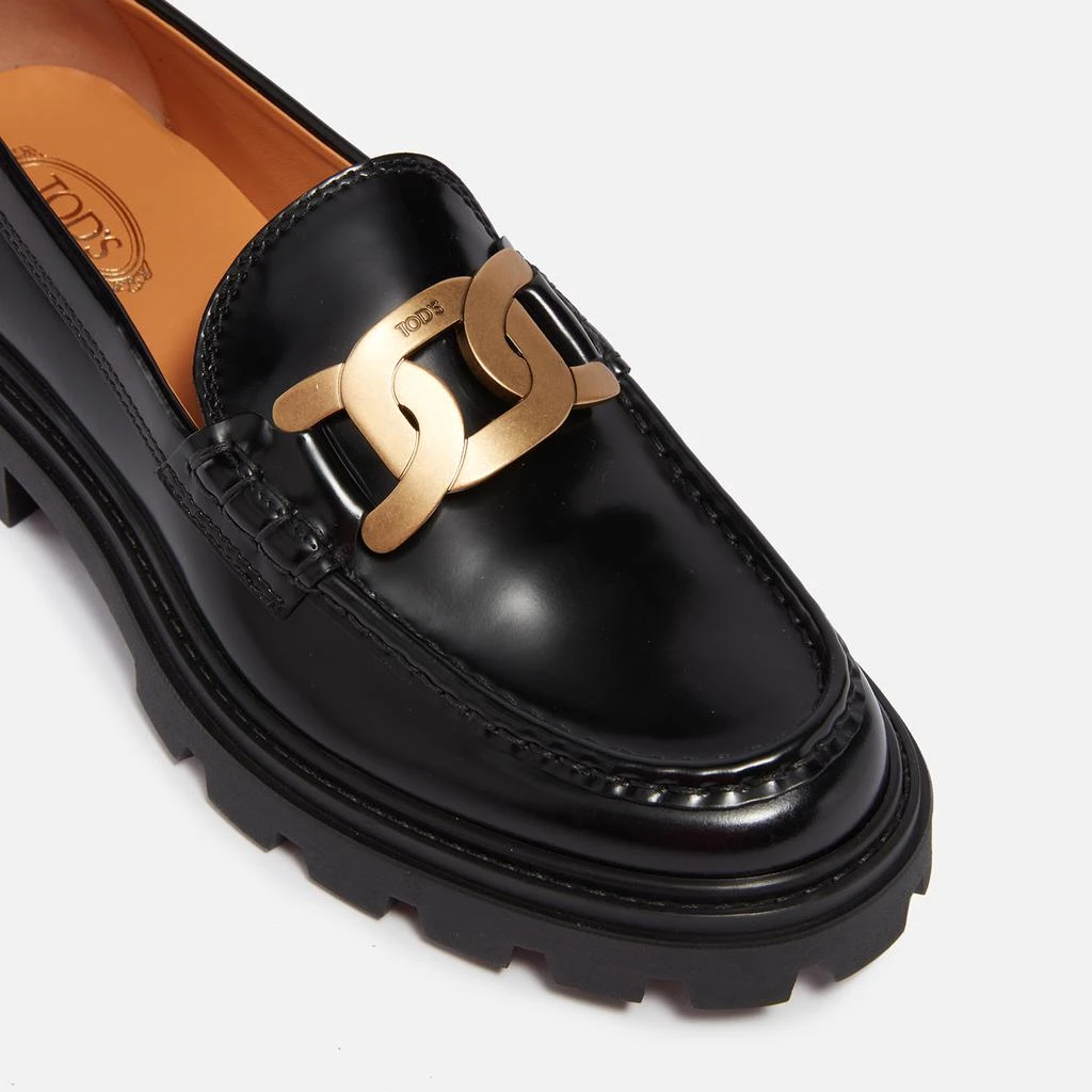 商品Tod's|Tod's Women's Gomma Leather Loafers,价格¥6097,第3张图片详细描述