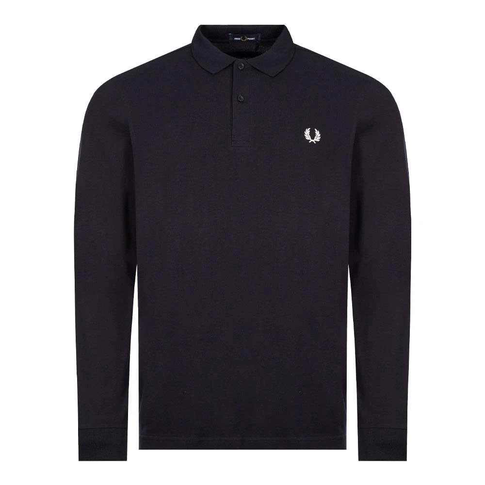 商品Fred Perry|Fred Perry Long Sleeved Polo Shirt - Navy,价格¥442,第1张图片