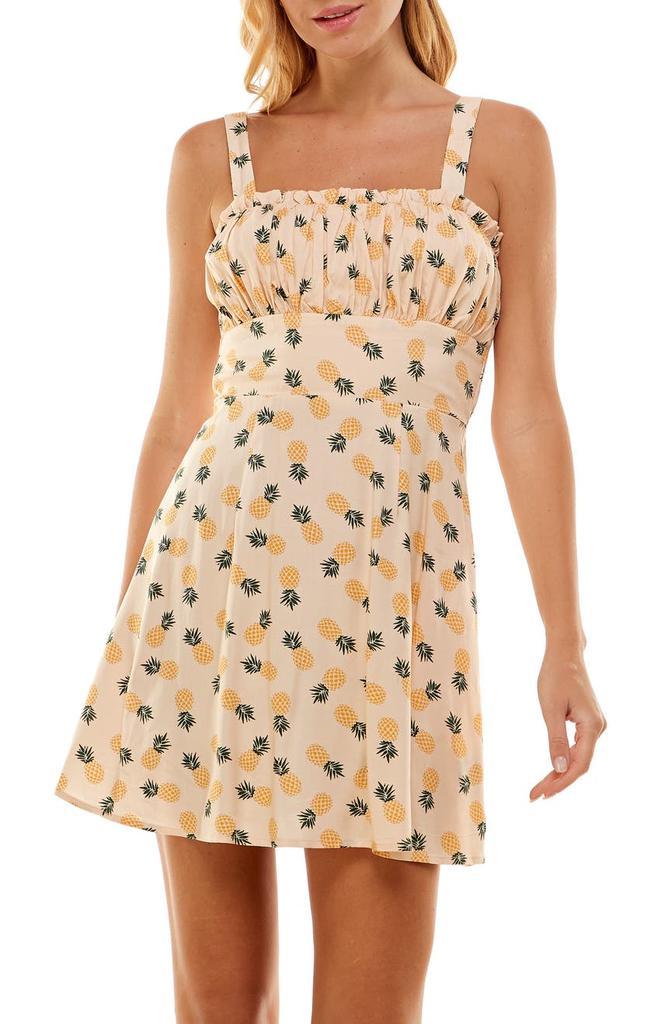 商品ROW A|Emma Pineapple Sleeveless Mini Dress,价格¥205,第5张图片详细描述