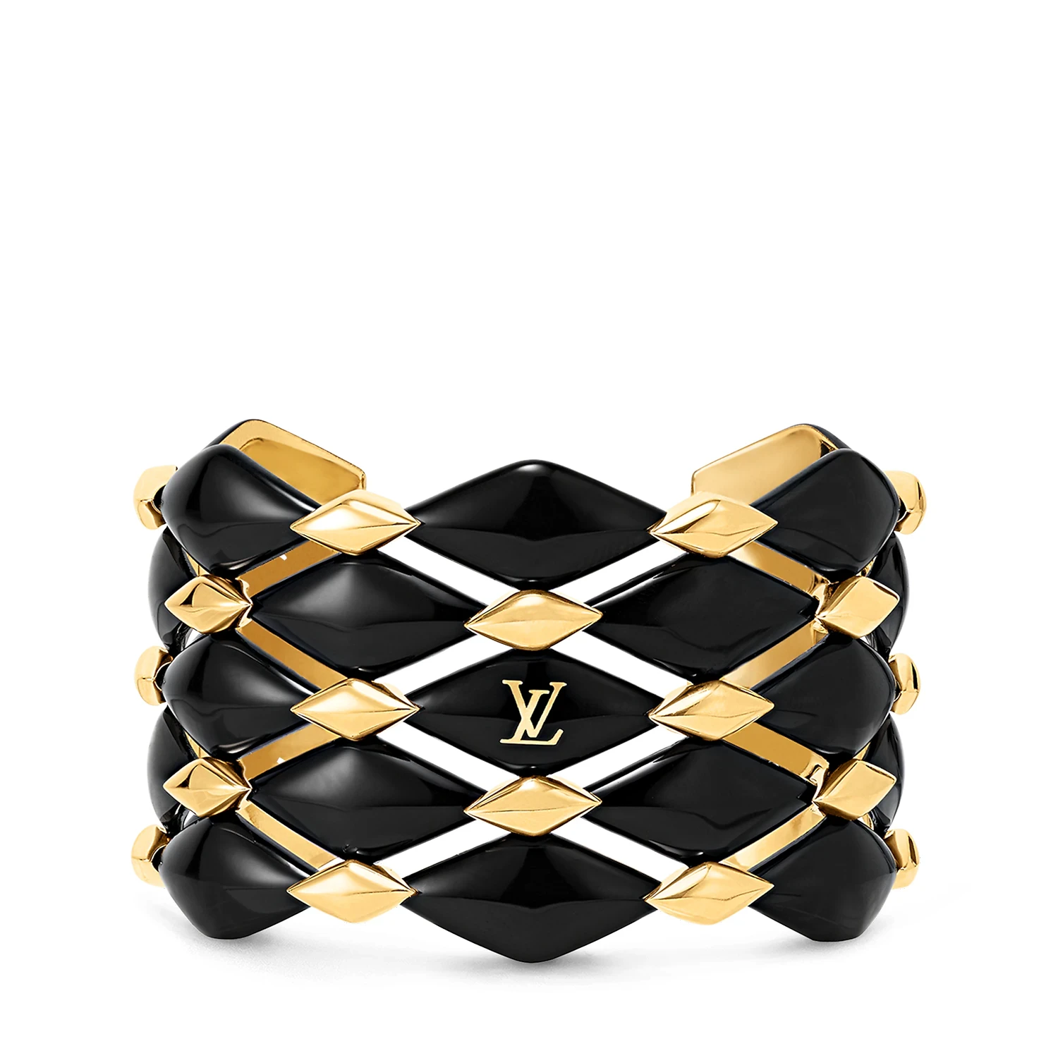 商品Louis Vuitton|【预售】 LV路易威登 25春夏 女士 手镯 Bracelet LV Malletage M1495S ,价格¥10004,第1张图片