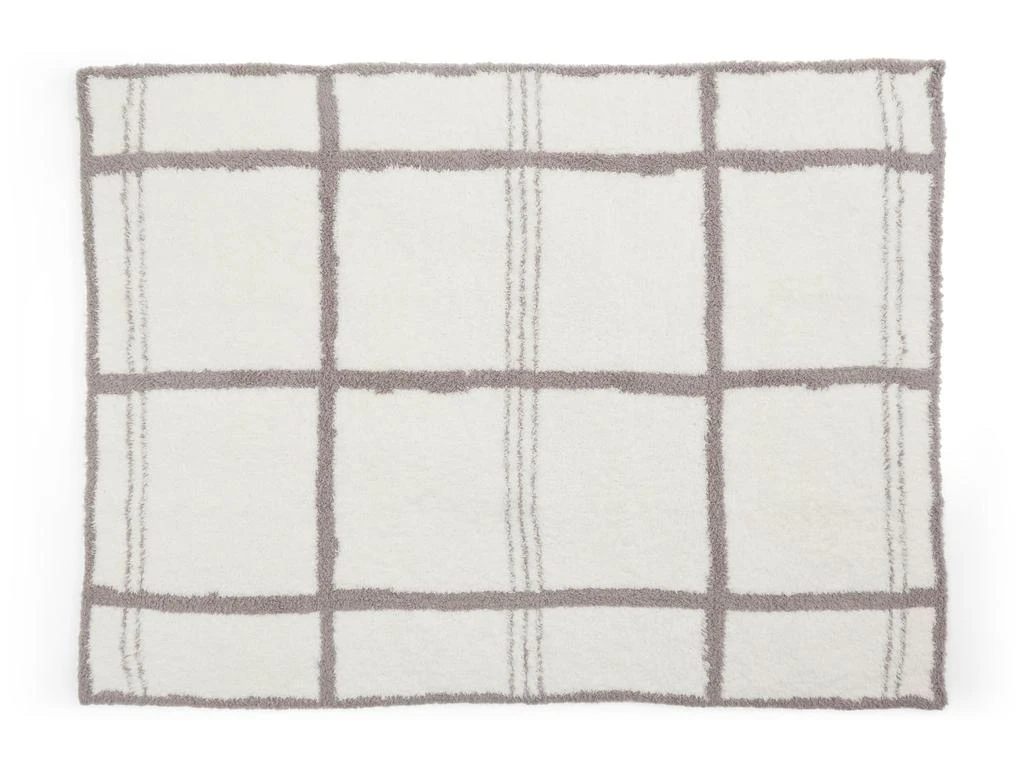 商品Barefoot Dreams|CozyChic® Grid Plaid Stroller Blanket (Infant),价格¥472,第2张图片详细描述