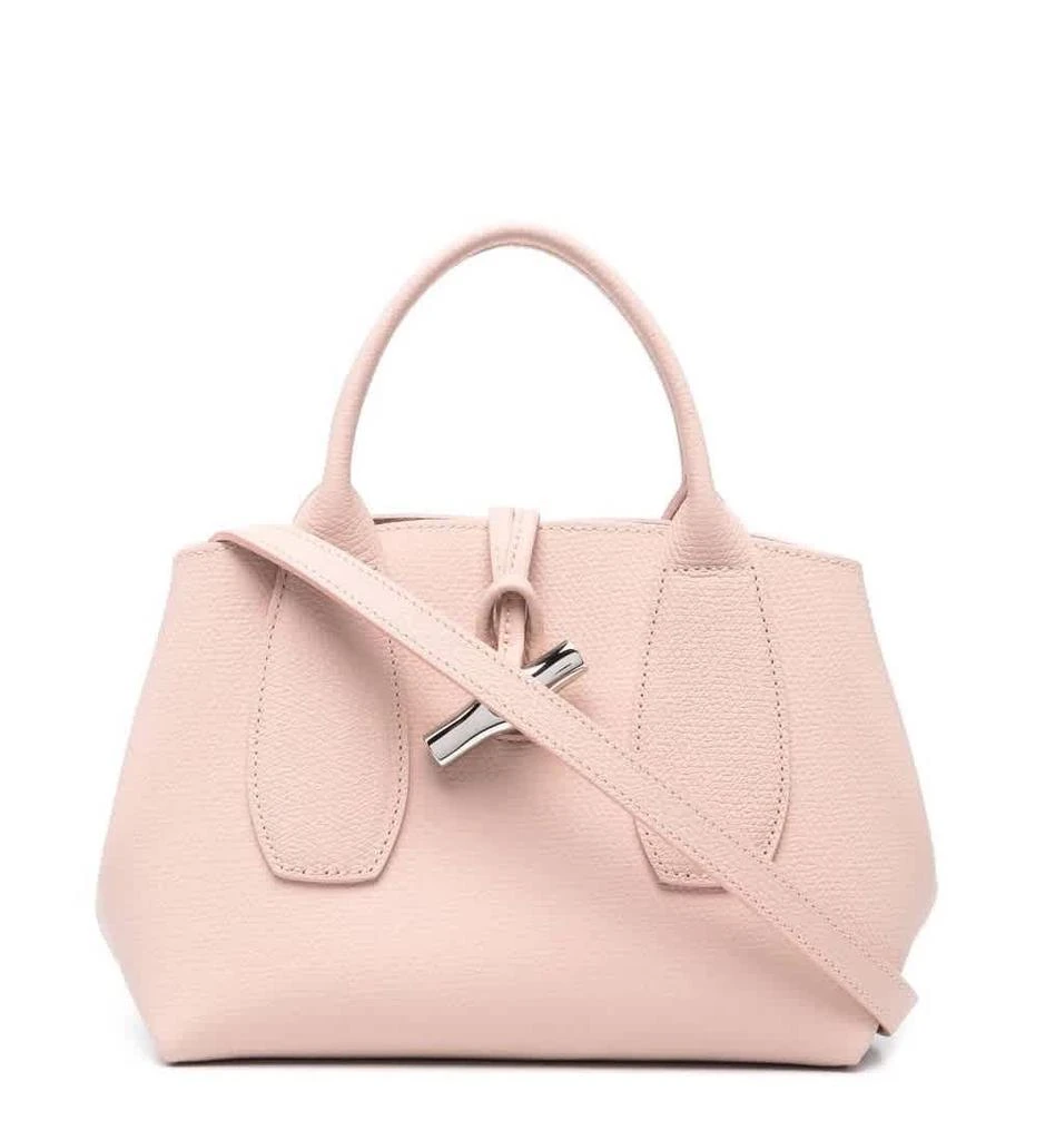 商品Longchamp|Longchamp Roseau S Top Handle Bag - Powder,价格¥2615,第1张图片