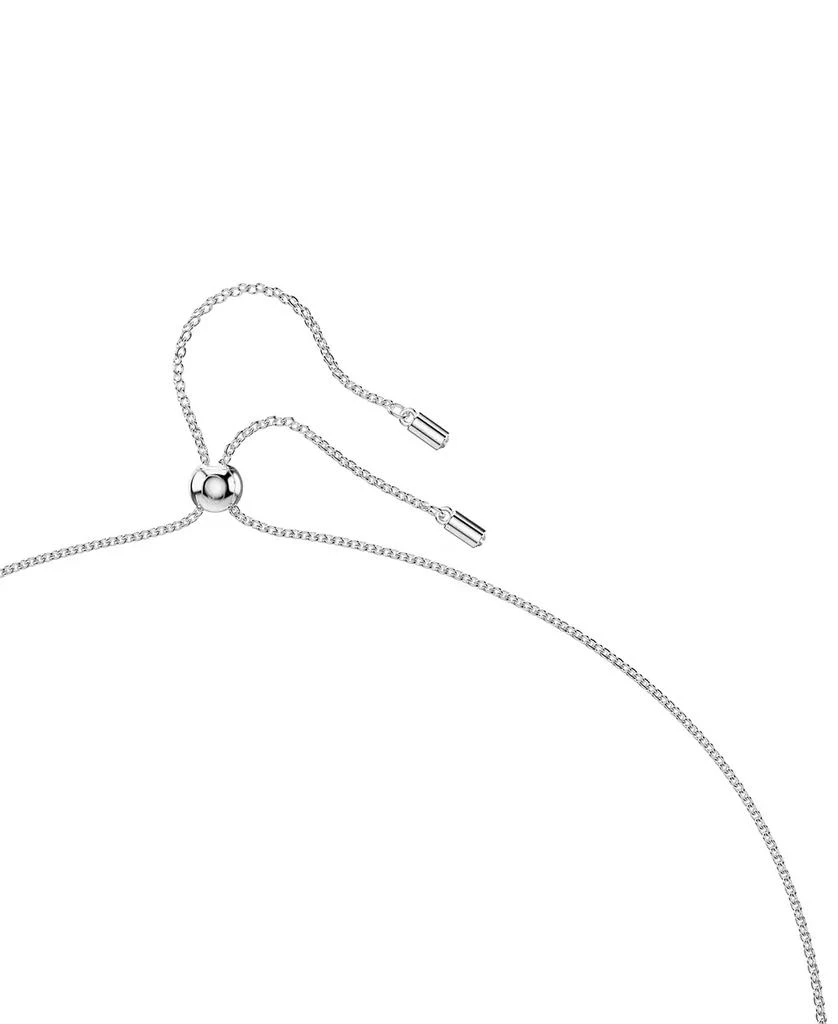 商品Swarovski|Mesmera Silver-Tone Crystal Pendant Slider Necklace, 29-1/2",价格¥1750,第3张图片详细描述