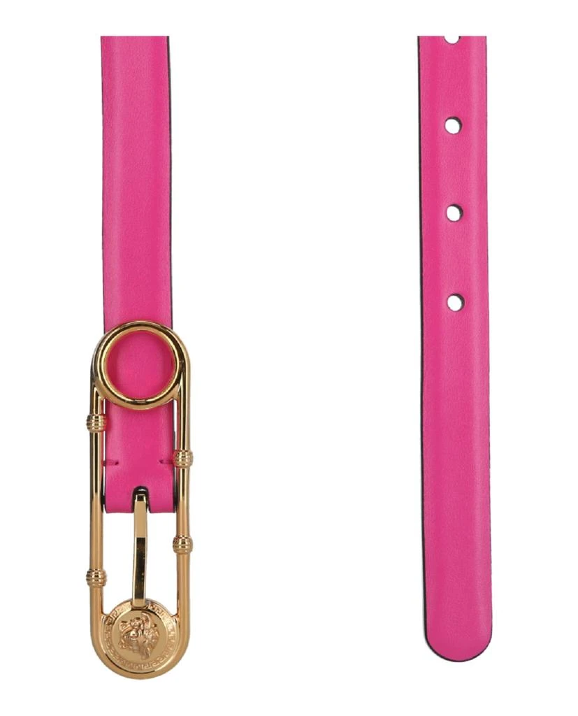 商品Versace|Safety Pin Leather Belt,价格¥1409,第2张图片详细描述