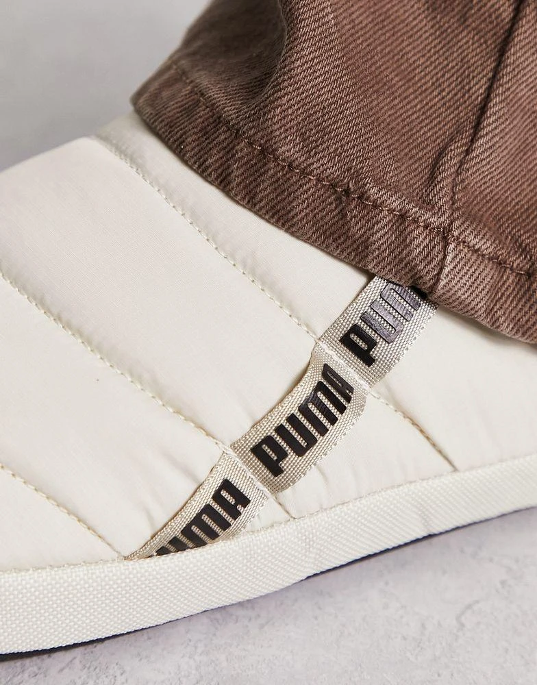 商品Puma|Puma Scuff slippers in beige,价格¥341,第3张图片详细描述